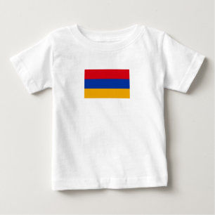 Patriotisk armenisk flagga t shirt