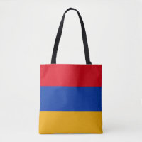 Patriotisk armenisk flagga