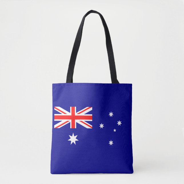 Patriotisk australiensisk flagga tygkasse (Framsida)