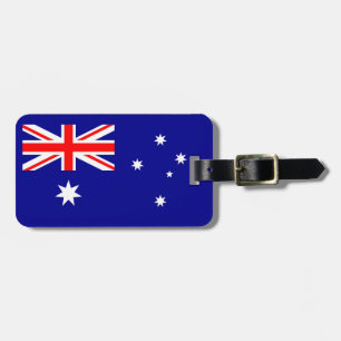 Patriotisk australisk flagga bagagebricka