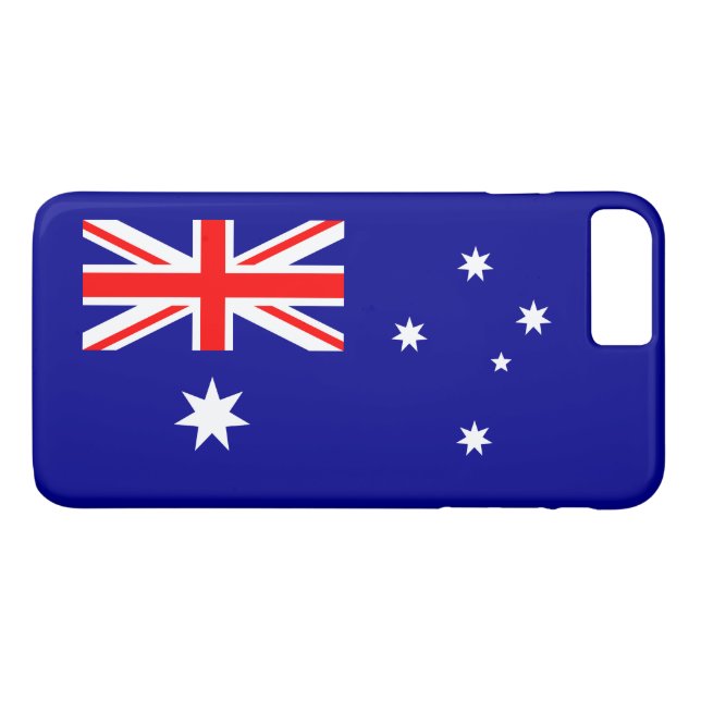 Patriotisk australisk flagga Case-Mate iPhone skal (Baksida (horisontal))