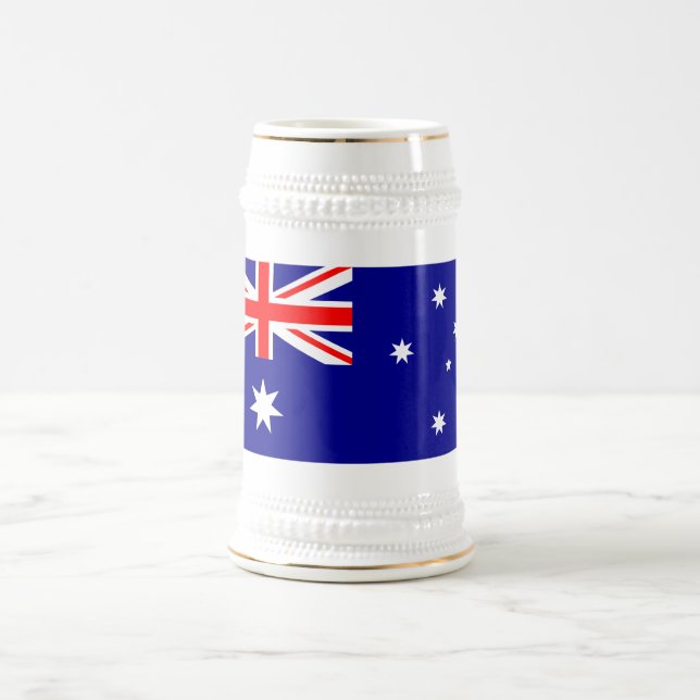 Patriotisk australisk flagga sejdel (Center)