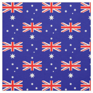 Patriotisk australisk flagga tyg