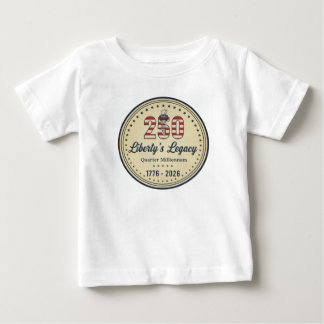 Patriotisk baby – Söt amerikansk stolthetsoutfit T Shirt