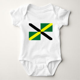 Patriotisk babybodysuit med Monterey USA:s flagga T Shirt