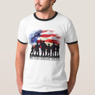Patriotisk Backar Aldrig Tröja