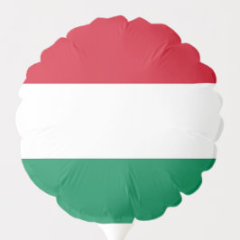 Patriotisk ballong med flagga i Ungern