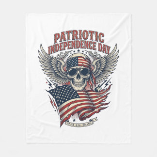 Patriotisk bandana-rocker Old Glory-musik Rock Met Fleecefilt