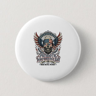 Patriotisk bandana rocker Old Glory musik rock met Knapp