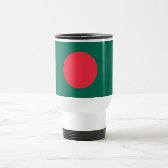 Patriotisk bangladeshisk flagga resemugg (Center)