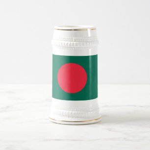 Patriotisk bangladeshisk flagga sejdel