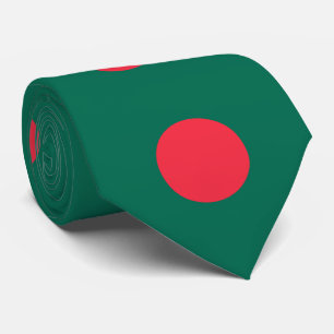 Patriotisk bangladeshisk flagga slips