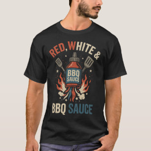 Patriotisk BBQ T-Shirt