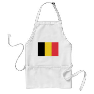 Patriotisk belgisk flagga förkläde