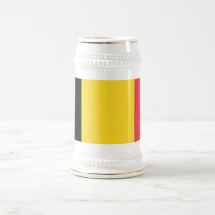 Patriotisk belgisk flagga sejdel