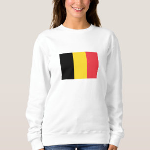 Patriotisk belgisk flagga t shirt