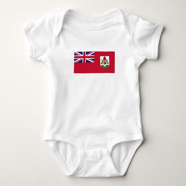 Patriotisk bermudafana t shirt (Framsida)