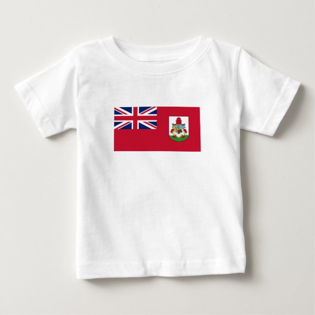 Patriotisk bermudafana t shirt (Framsida)