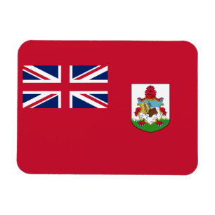 Patriotisk Bermudamagnetskylt Magnet