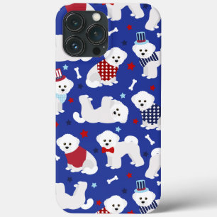 Patriotisk Bichon Frise Case-Mate iPhone-fodral