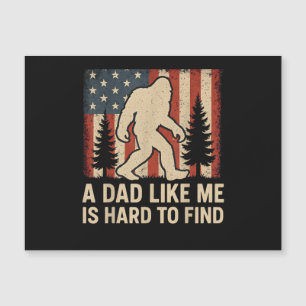 Patriotisk Bigfoot En Pappa Som Mig Är Svår Att Hi