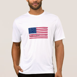 Patriotisk Bikiniatollen-flagga T Shirt