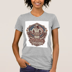Patriotisk biodlares vektor grafisk t-shirt