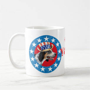 Patriotisk bläckfisk kaffemugg