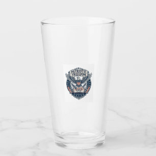 Patriotisk bokklubb vektor grafisk t-shirt (2) glaskopp