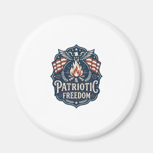 Patriotisk Bonfire Night Vector Grafisk T-Shirt_1 Magnet