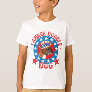 Patriotisk boxare t-shirt