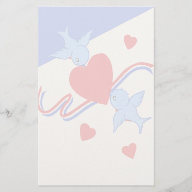 Patriotisk brevpapper för vintage (Framsida)