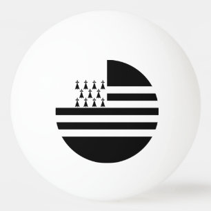 Patriotisk Brittany Flagga Ping Pong Boll