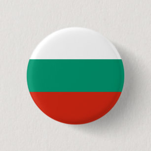Patriotisk bulgarisk flagga knapp