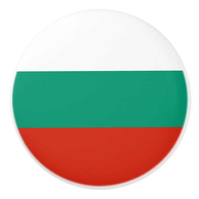 Patriotisk bulgarisk flagga knopp (Framsidan)