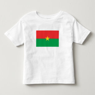 Patriotisk Burkina Faso-flagga T Shirt