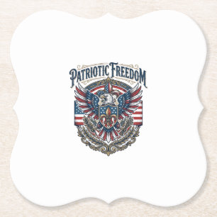 Patriotisk Cajun Stolthet Vektor Grafisk T-Shirt_1 Underlägg Papper