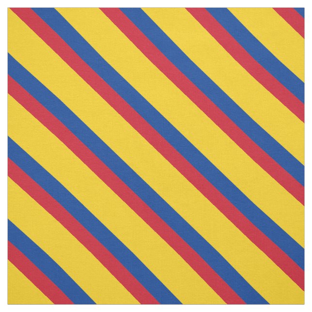 Patriotisk: Colombias Flagga Tyg (Provkarta)