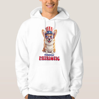Patriotisk Corgi - Pawsitively Patriotisk Hoodie