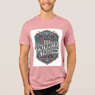 Patriotisk Country Gospel Vector Grafisk T-Shirt