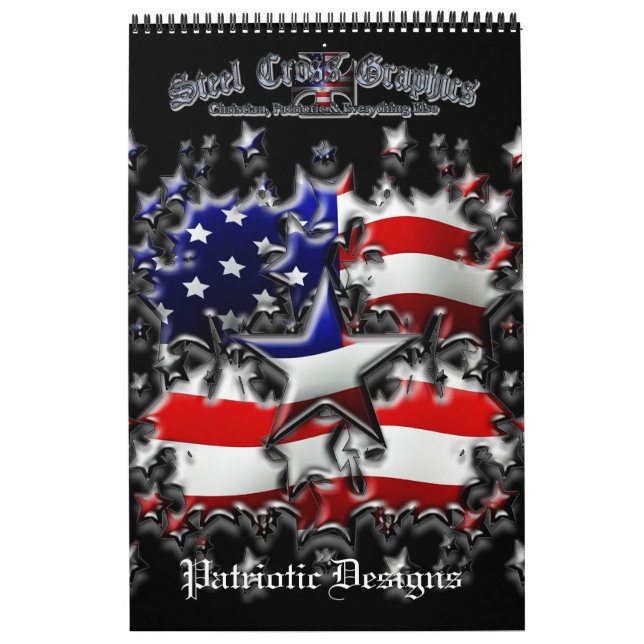 Patriotisk designkalender 2013 för SCG Kalender (Omslag)