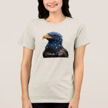 Patriotisk Eagle flick-t-shirt