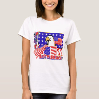 PATRIOTISK EGENSKAP - GJORD I AMERIKA T-SHIRT