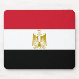 Patriotisk Egypten Flagga Musmatta