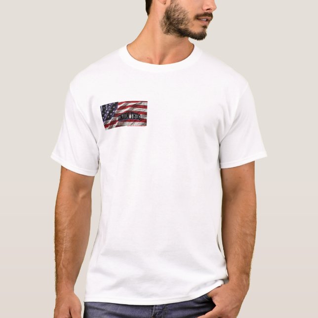 Patriotisk facklig Thug Tröja (Framsida)