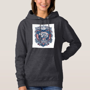 Patriotisk Fågelskådare Vektorgrafik T-Shirt (2)