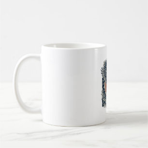 Patriotisk Fågelskådare Vektorgrafisk T-Shirt Kaffemugg