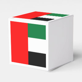 Patriotisk favorlåda med UAE:s flagga Presentaskar