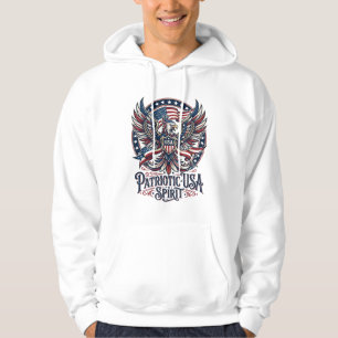 Patriotisk Fenix Hybrid Patriot Djurljud Patriotis Hoodie