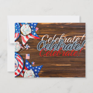 Patriotisk Firande Kort